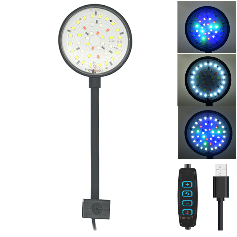 Aquarium Plant Light Spectrum - USB Aquarium LED Lamp Fish Tank