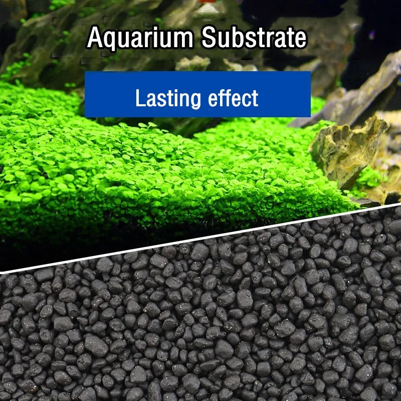 Aquarium Planted Sand - 500g Aquarium Planted Soil Substrate Fertilizer