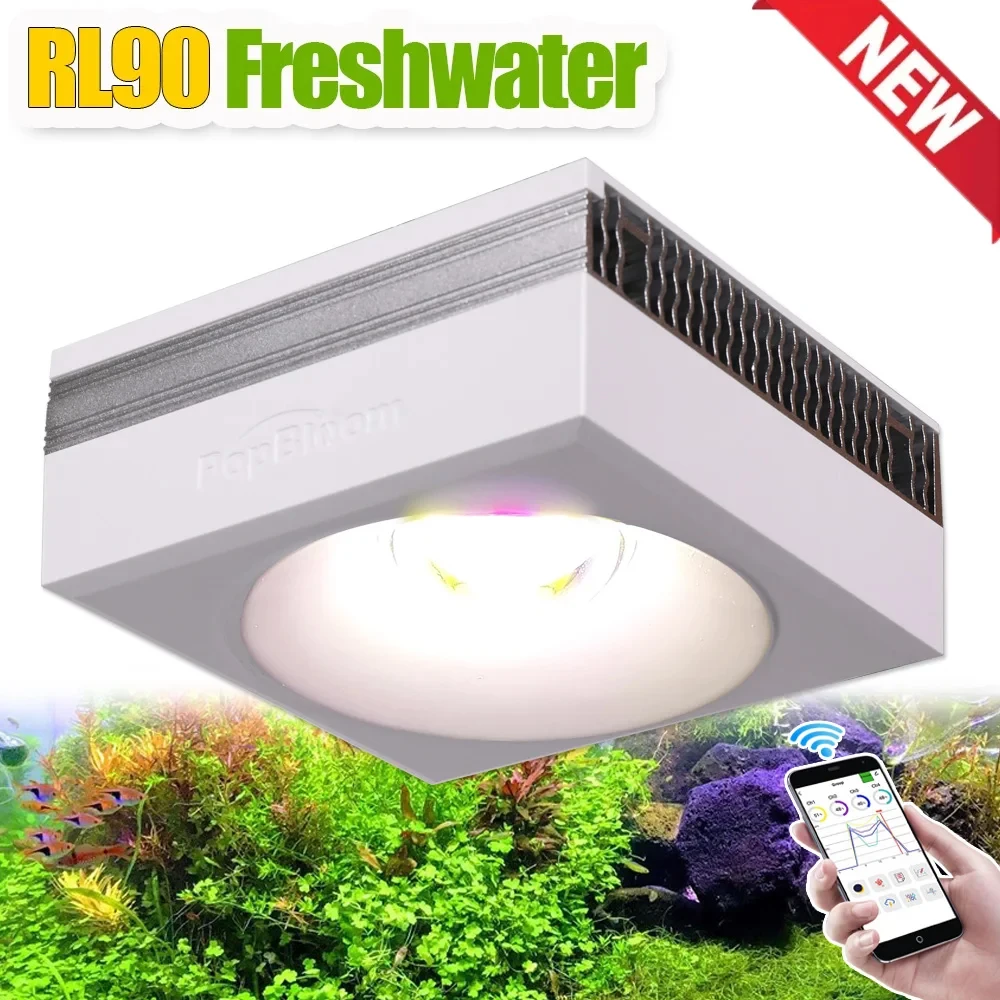 Planted Aquarium Freshwater - PopBloom Professional Planted Aquarium Light 100W,