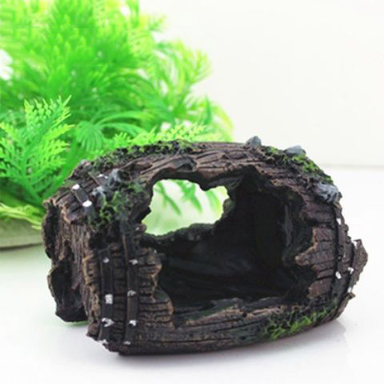 Aquarium Plant Roots - Aquarium Ornament Hollow Hole Log Tree