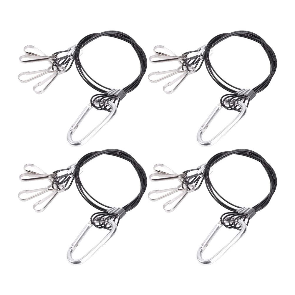 Planted Aquarium Hanging Light - 4Pcs Aquarium Tank Lamp Hanger Stainless