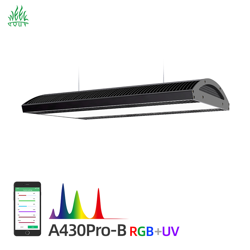 Planted Aquarium Hanging Light - Week Aqua A430 Pro LED Aquarium
