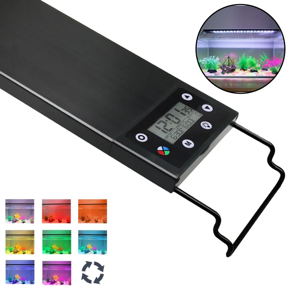 Aquarium Plant Light Spectrum - IP68 Waterproof Aquarium LED Light, Full