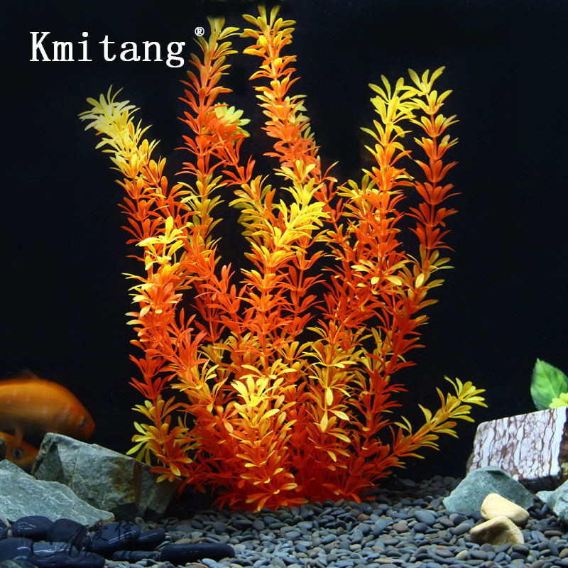 Aquarium Planted Tank - 100cm Tropical Plants Large Artificial Water
