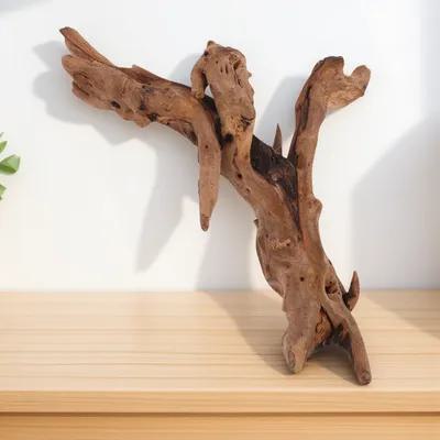 Aquarium Plant Root Tabs - Fish Tank Dead-Wood Decor 20-25cm Natural