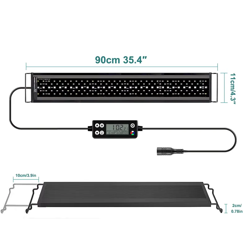 Aquarium Plant Light Spectrum - SIROKA SRK-YFT 90 cm Full Spectrum