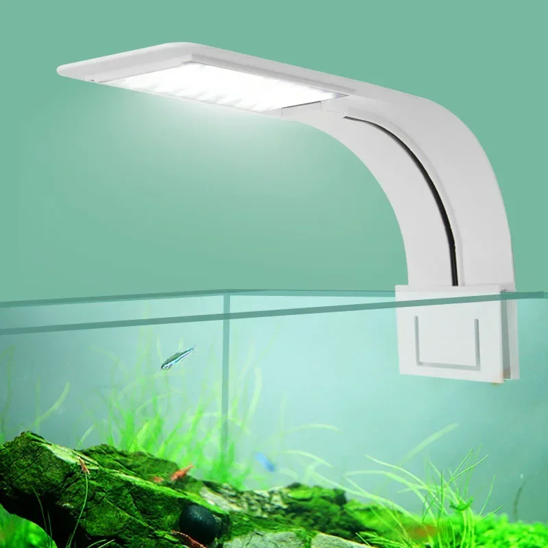 Aquarium Plant Ornament - Ultra Thin LED Aquarium Light 5W/10W/15W