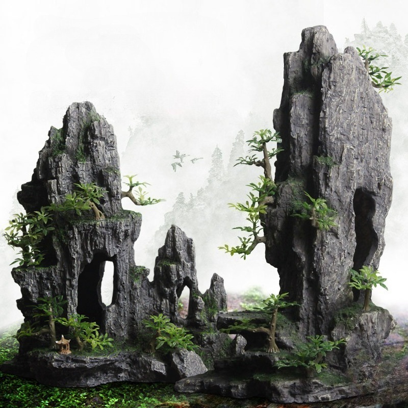 Aquarium Plant Root Tabs - Aquarium Decor Stone Rockery Cave Ornament