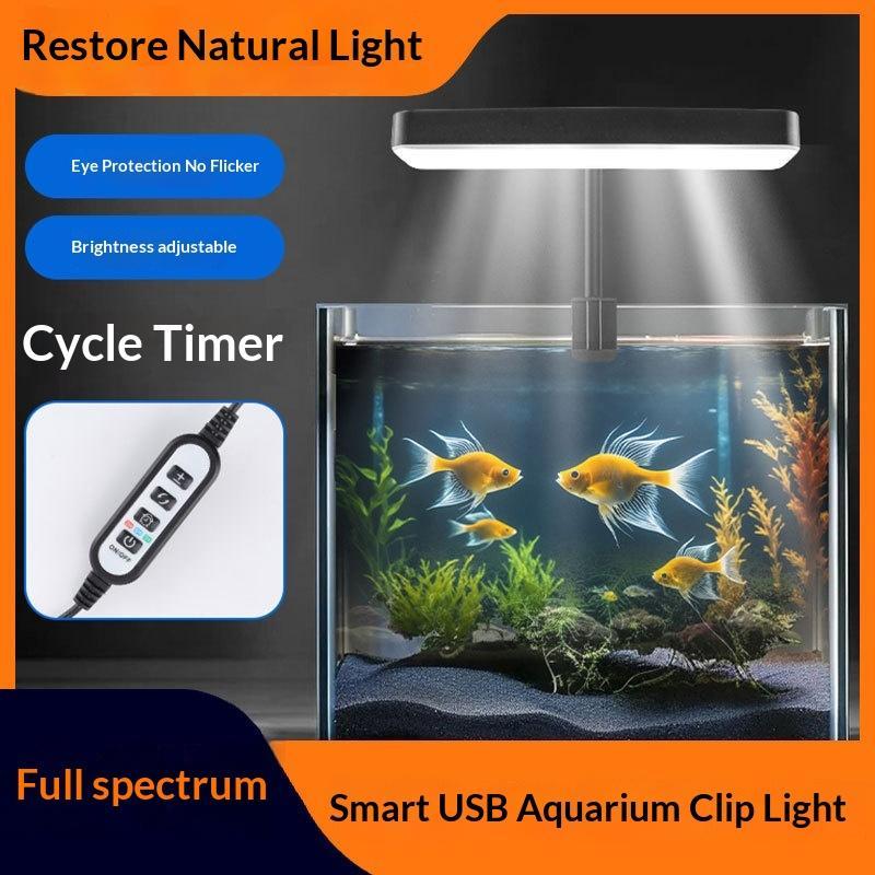 Aquarium Plant Light Spectrum - Full Spectrum LED Aquarium Light 360