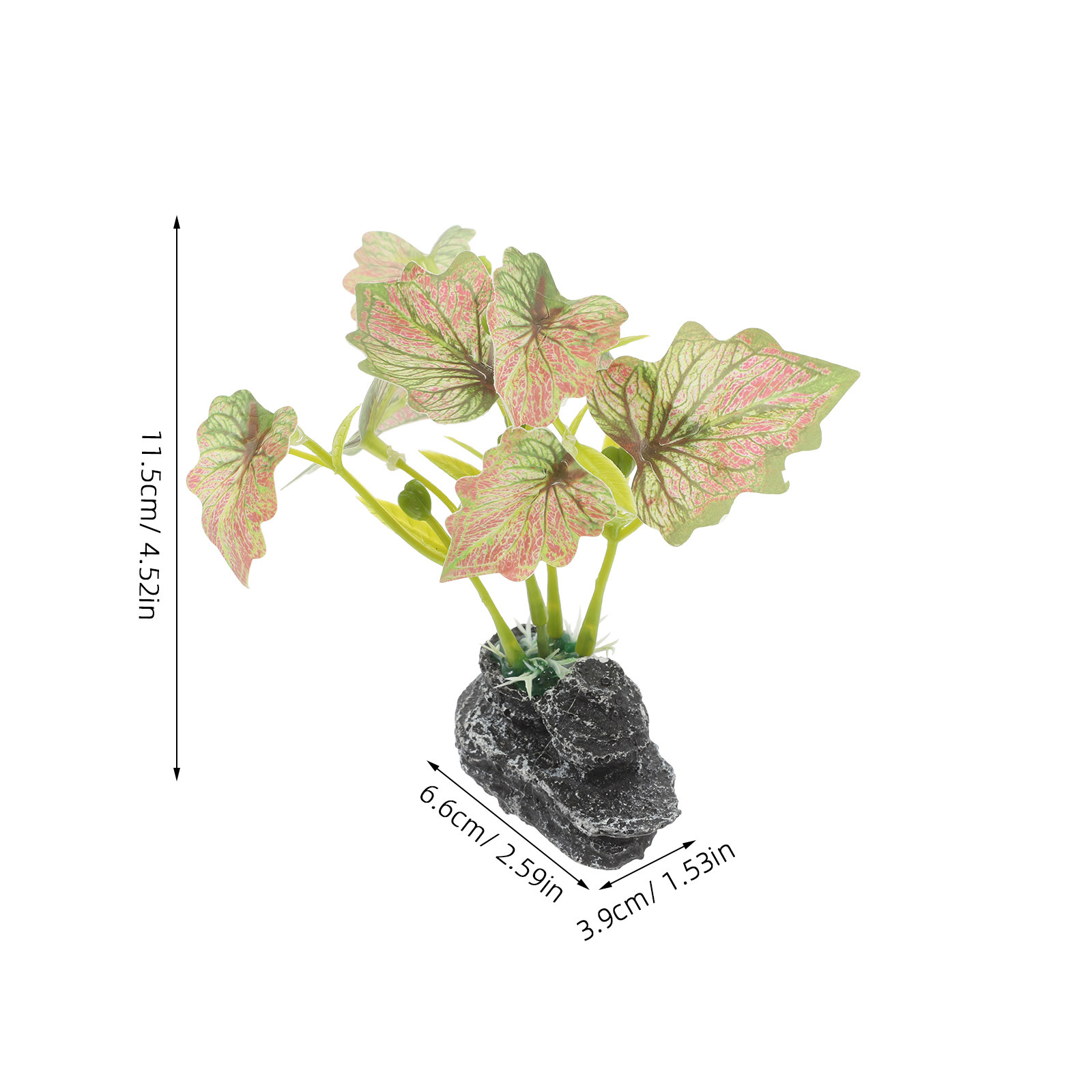 Lifelike Fake Plant Decor for  - Aquarium Plant Ornament recension och pris