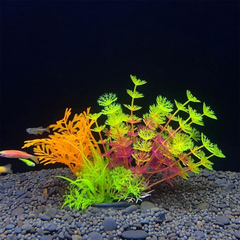Artificial Aquarium Decoration - Planted Aquarium Best Fish recension och pris