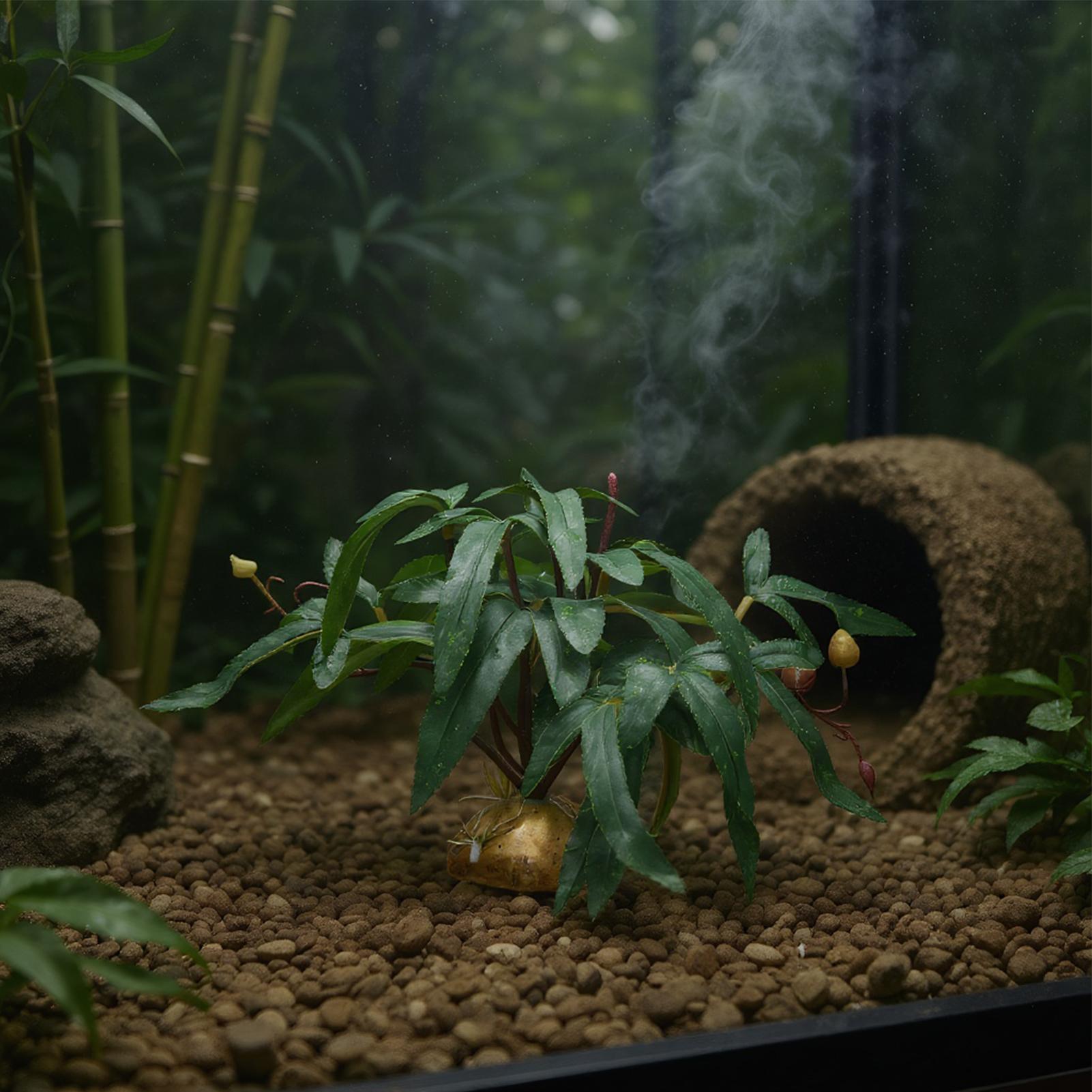 Fake Reptile Plants Snake Tank - Aquarium Plant Ornament recension och pris