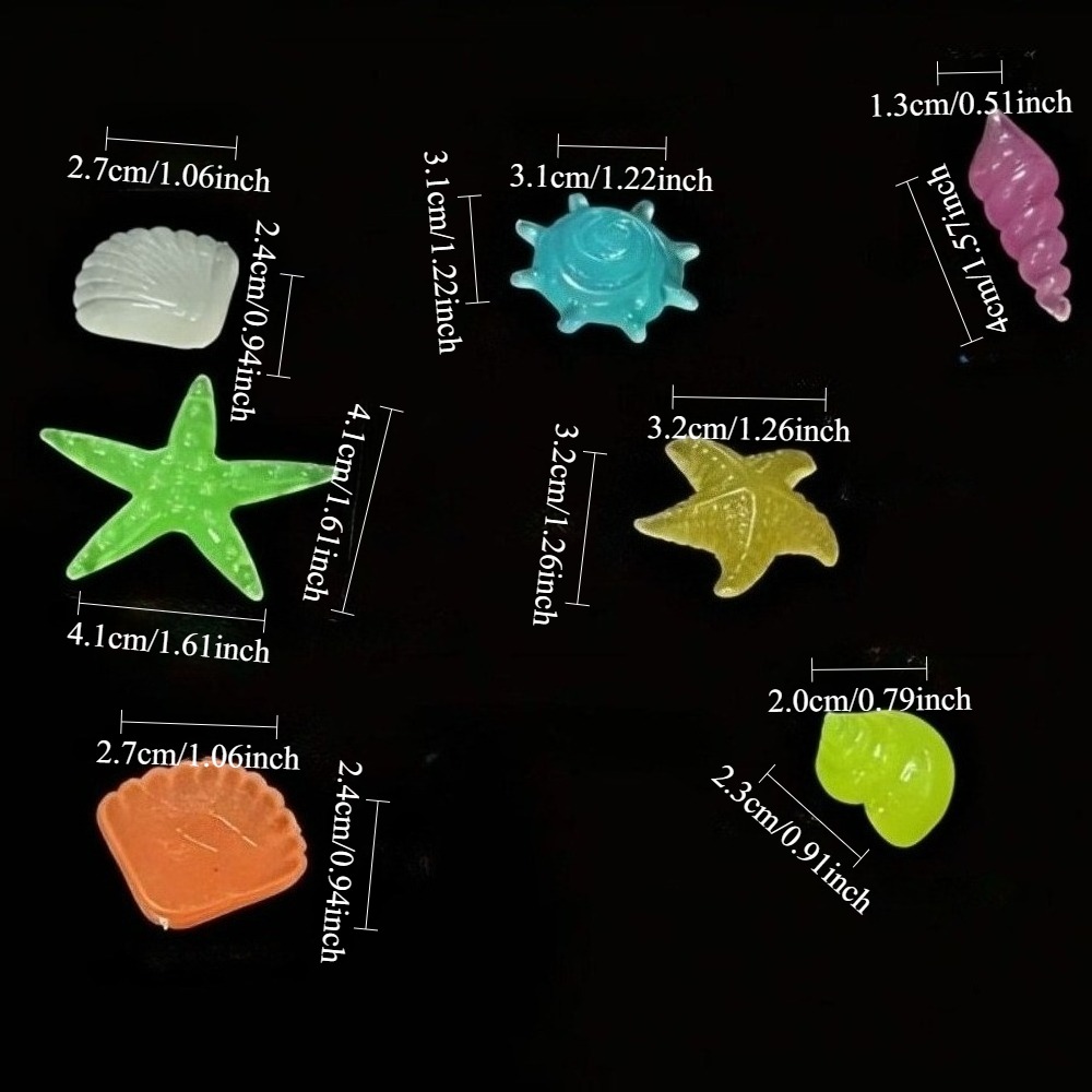 Glowing Luminous Ocean Stones  - Aquarium Plant Ornament recension och pris