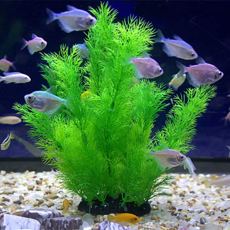 Artificial Aquarium Decor Plan - Aquarium Plant Ornament recension och pris