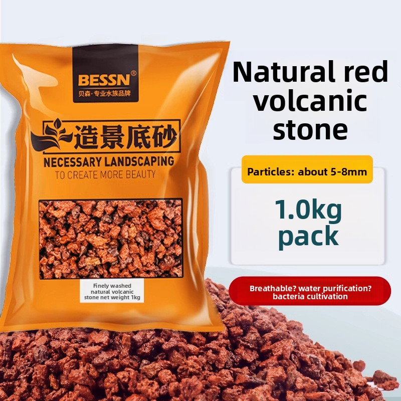 BESSN Volcanic Rock Aquarium S - Aquarium Planted Sand recension och pris