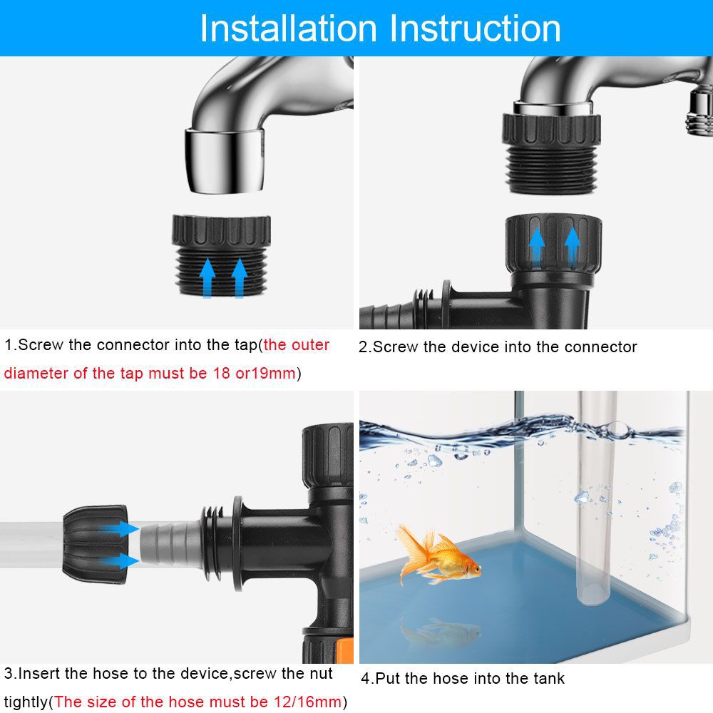 Bucket-Free Aquarium Water Cha - Planted Aquarium Products recension och pris