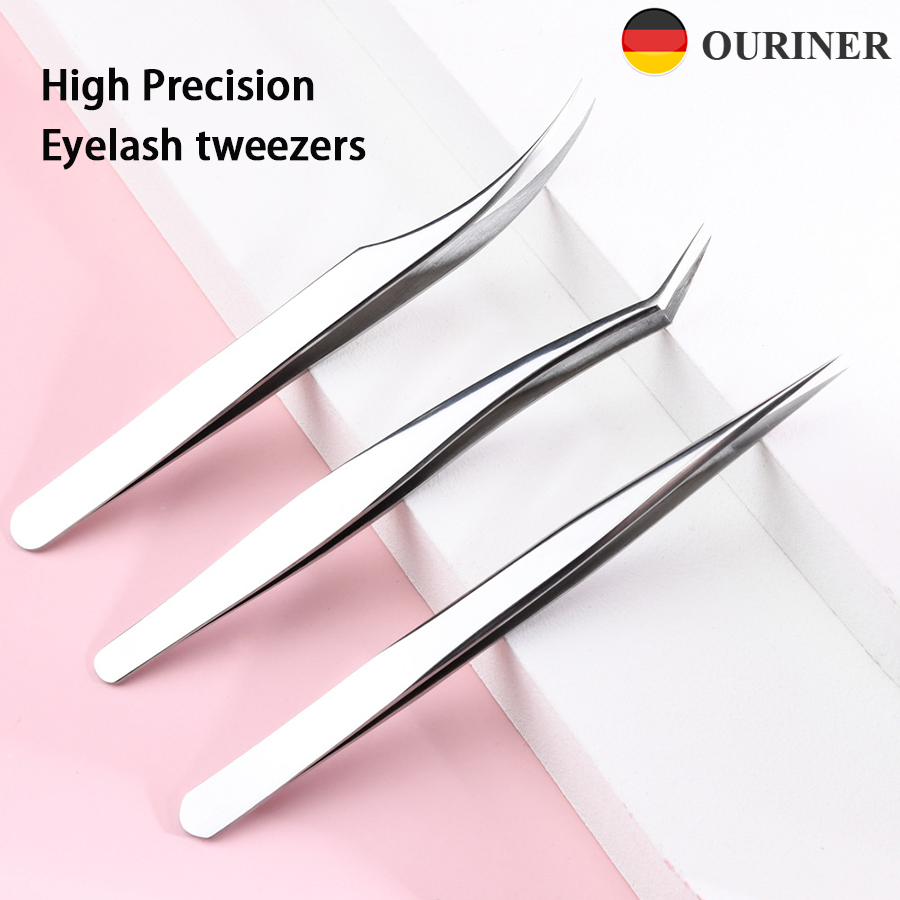 Stainless Steel Eyelash Tweeze - Planted Clip Tweezers recension och pris