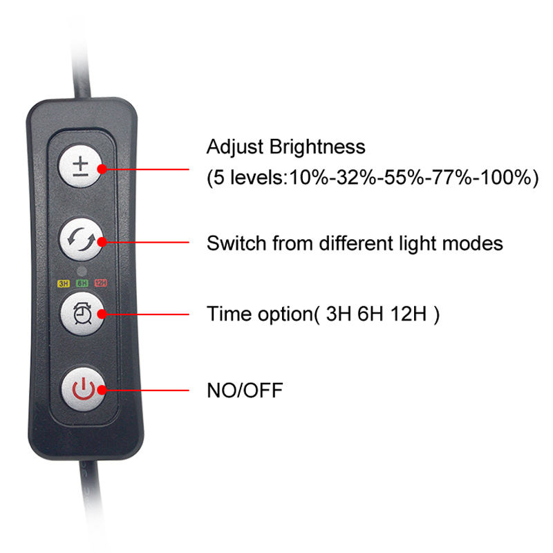 Aquarium LED Light for 16-64CM - Aquarium Plant Light Spectrum recension och pris