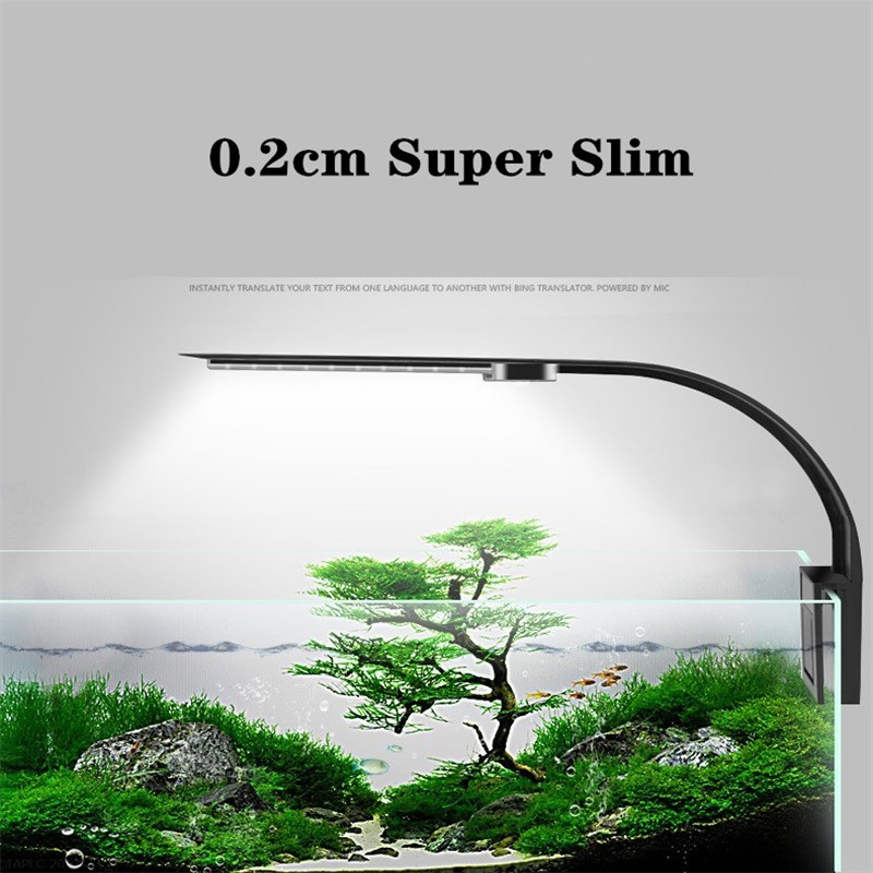 Super Slim LED Waterproof Clip - Planted Aquarium Freshwater recension och pris