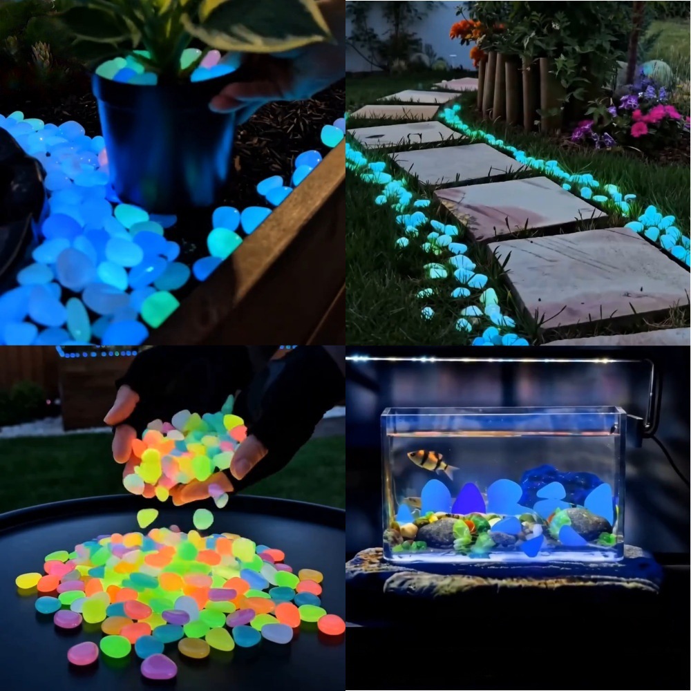 Colorful Glow In The Dark Lumi - Aquarium Planted Tank recension och pris