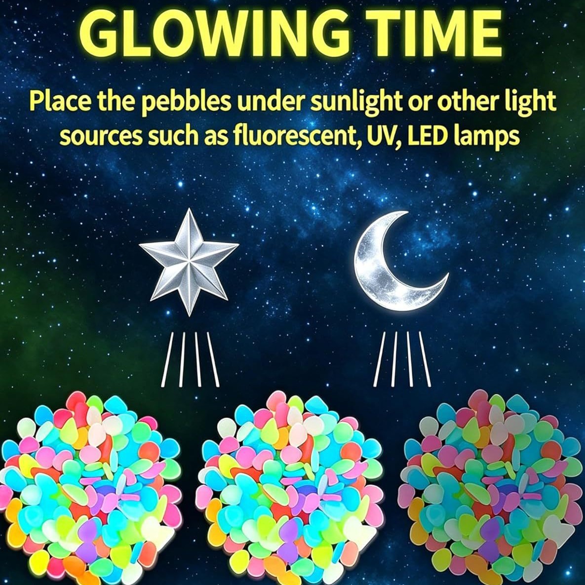 Colorful Glow In The Dark Lumi - Aquarium Planted Tank recension och pris