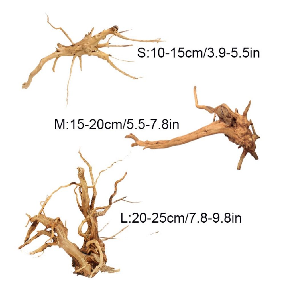 Natural Tree Trunk Aquarium De - Aquarium Plant Roots recension och pris