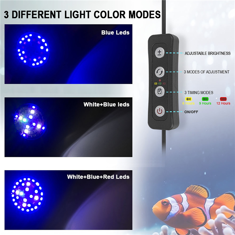 30W Aquarium Fish Tank Sea Wat - Led Planted Tank Light recension och pris