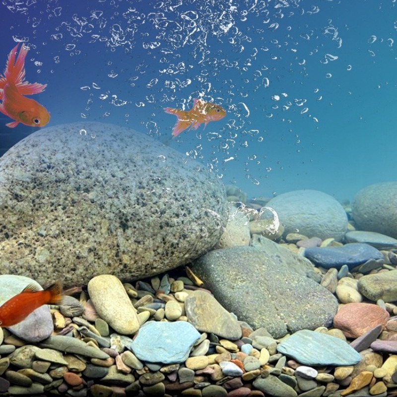 Stream Pebbles Aquarium Bottom - Aquarium Planted Sand recension och pris