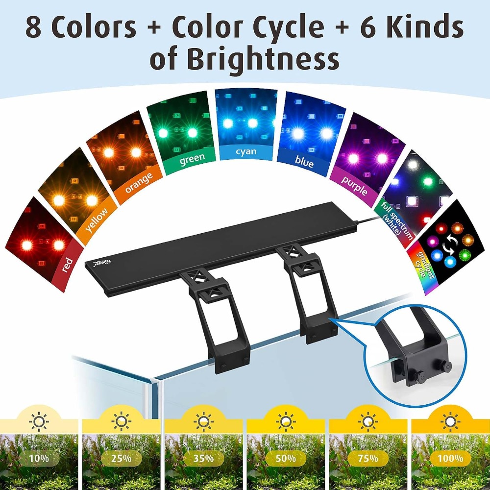 Full Spectrum Aquarium LED Lig - Aquarium Plant Light Spectrum recension och pris