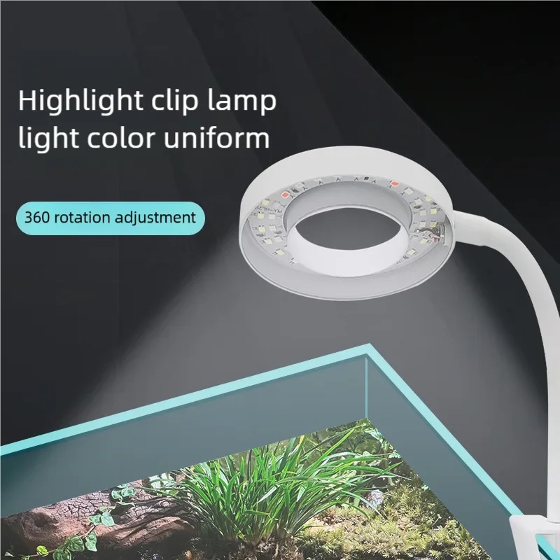 3W LED Clip-On Aquarium Light  - Aquarium Plant Light Spectrum recension och pris