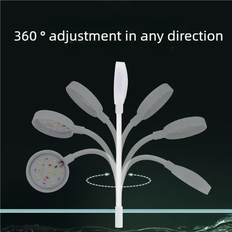 3W LED Clip-On Aquarium Light  - Aquarium Plant Light Spectrum recension och pris