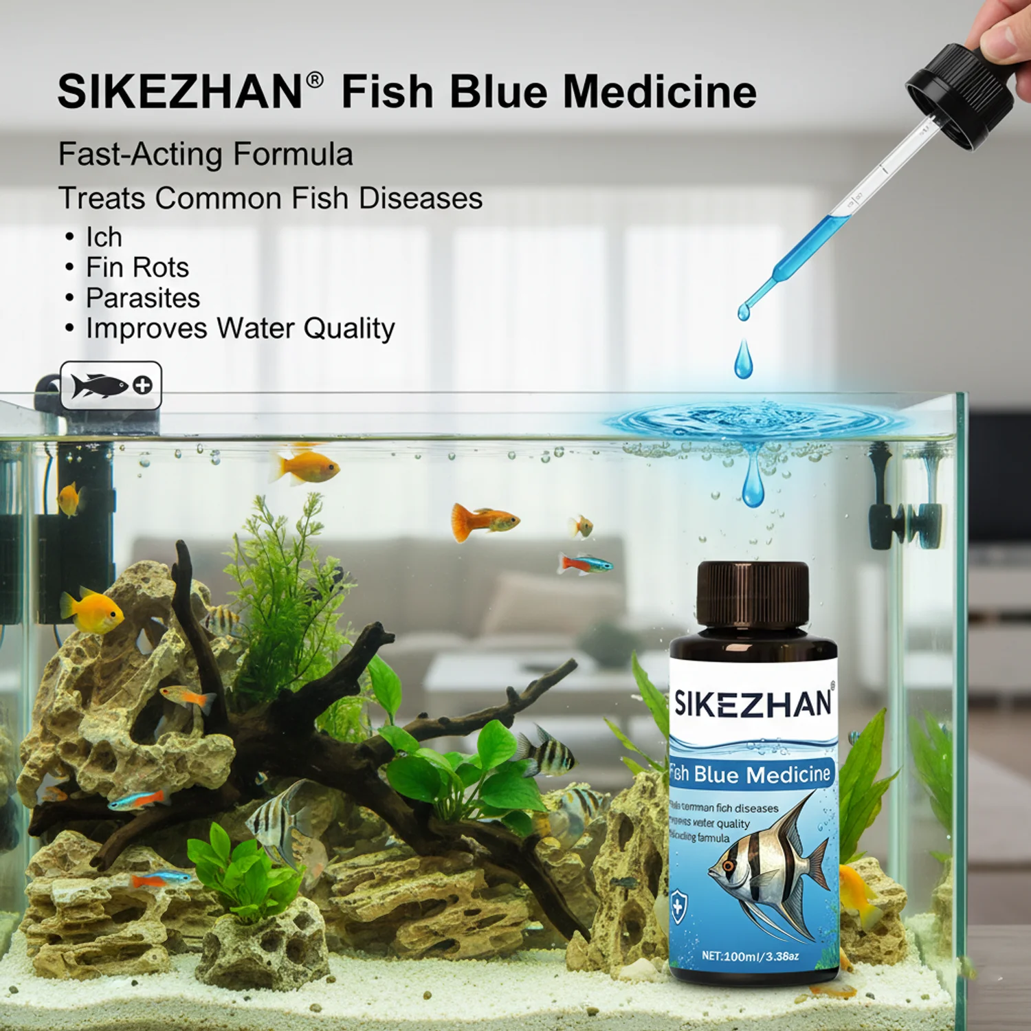 500ml Methylene Blue Solution  - Planted Aquarium Products recension och pris