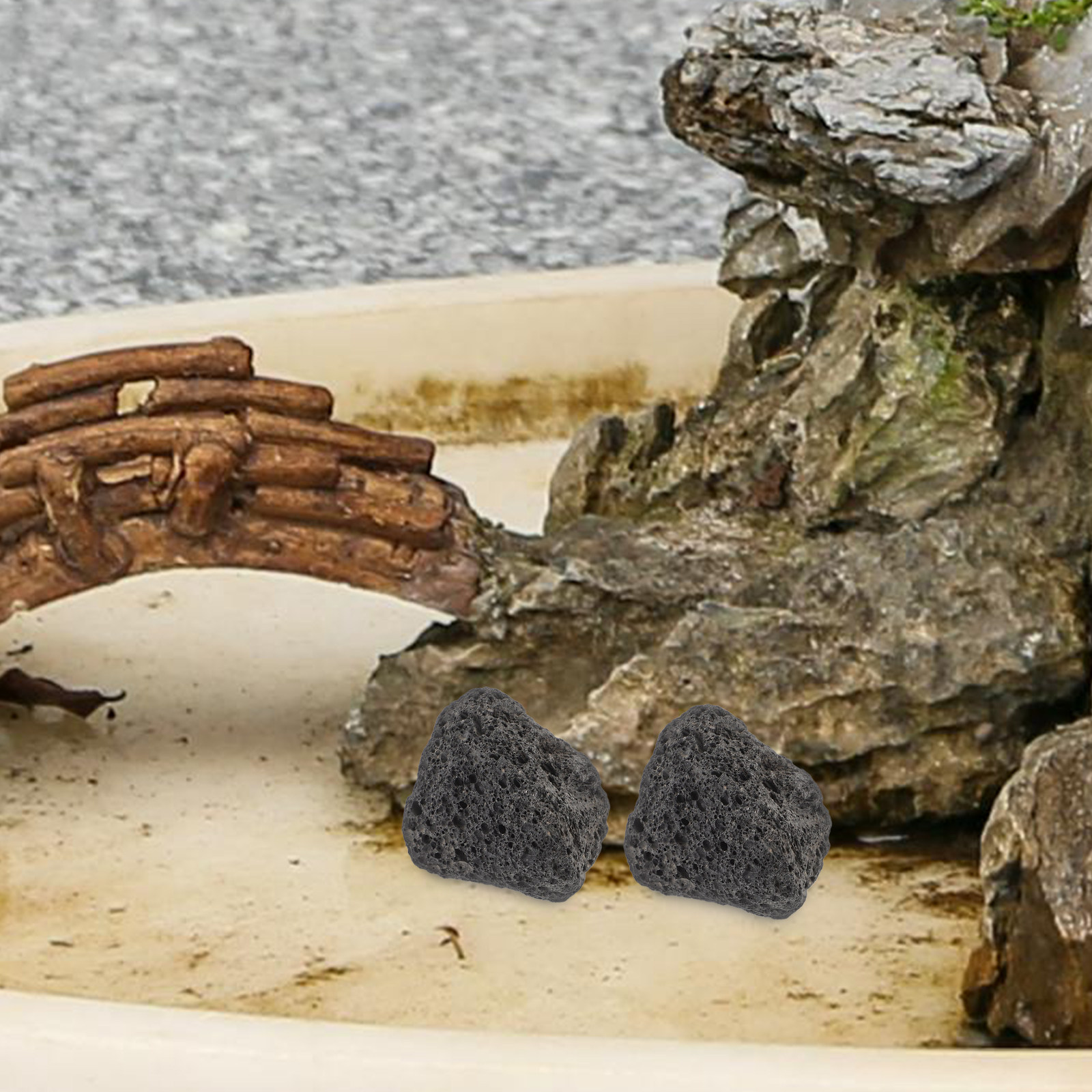 1 Bag Volcanic Rock Decorative - Planted Aquarium With Rocks recension och pris