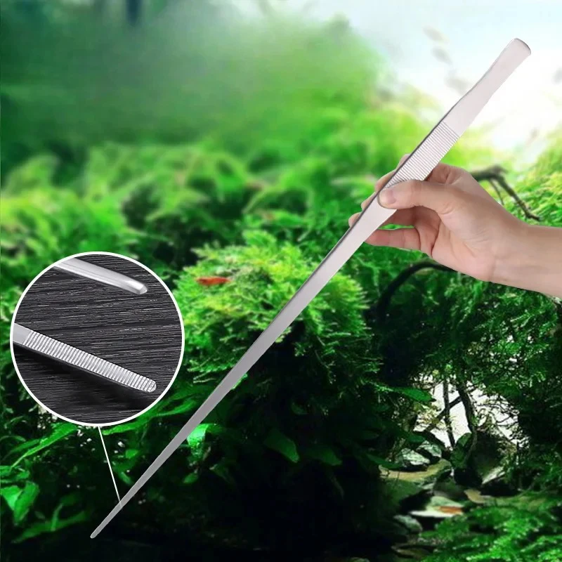 38cm Stainless Steel Aquarium  - Planted Clip Tweezers recension och pris