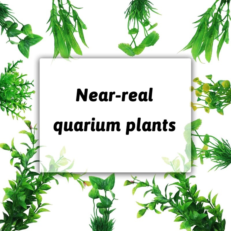 10/20Pcs Artificial Aquarium P - Aquarium Planted Tank recension och pris