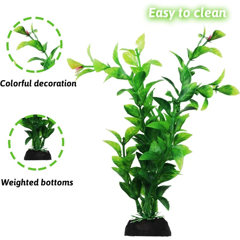 10/20Pcs Artificial Aquarium P - Aquarium Planted Tank recension och pris