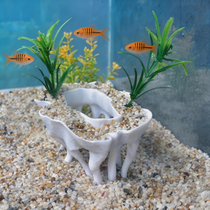 3D printed aquarium plants in  - Aquarium Plant Roots recension och pris