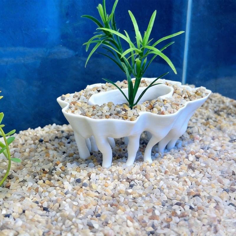 3D printed aquarium plants in  - Aquarium Plant Roots recension och pris