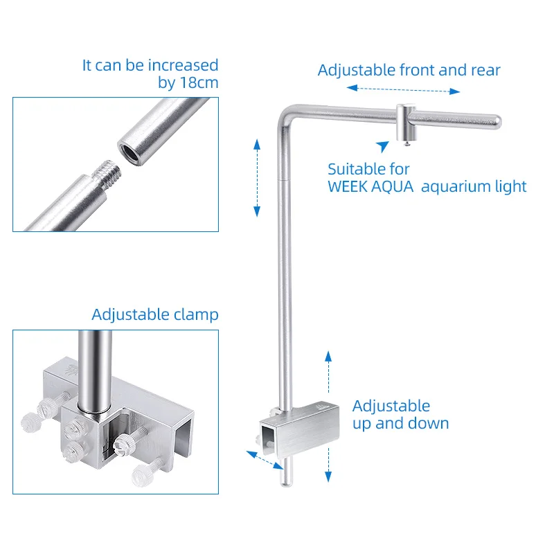 Week Aqua Light Stand Universa - Planted Aquarium Hanging Light recension och pris