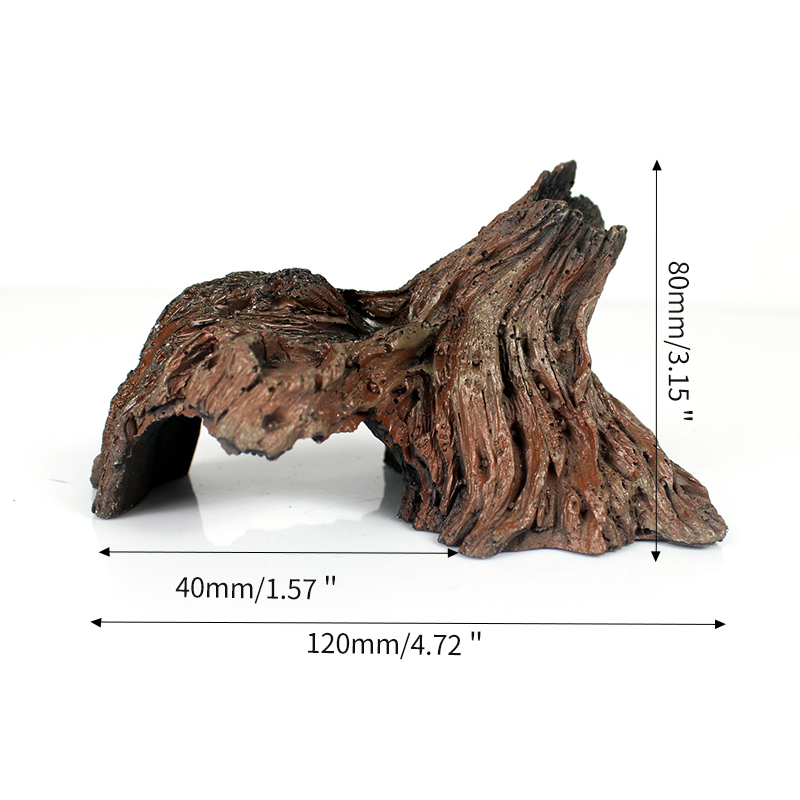 Ecological Resin Mountain Fish - Aquarium Plant Roots recension och pris